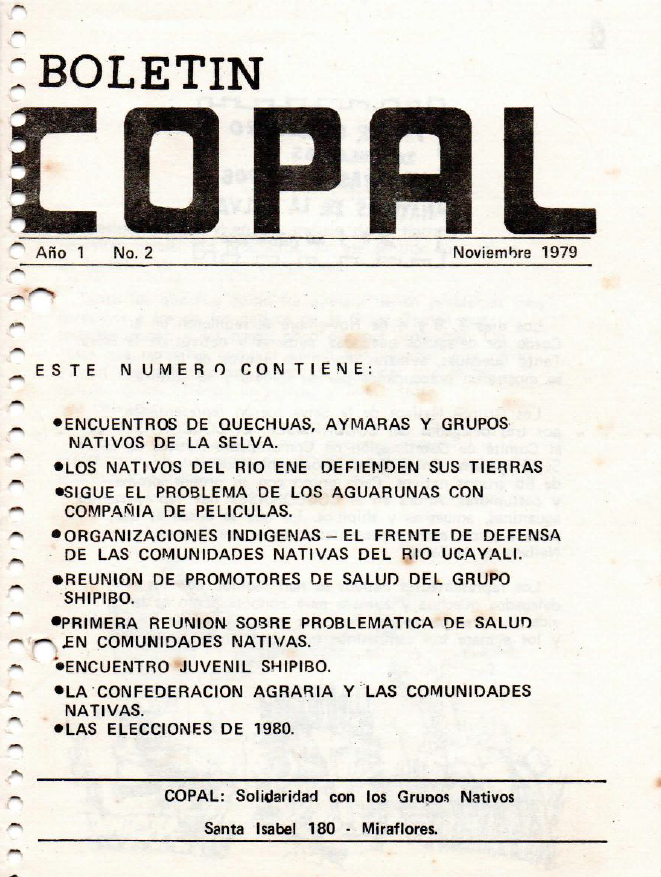 Boletín Copal No. 2