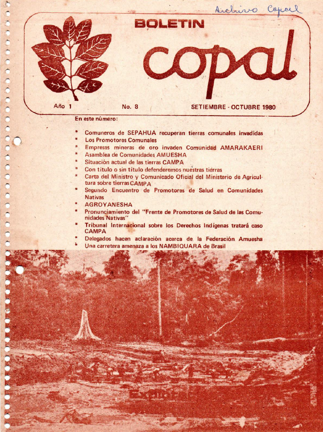 Boletín Copal No. 8